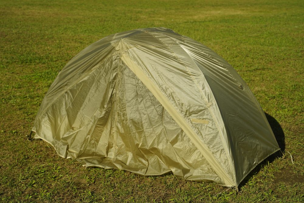 【軍幕】LiteFighter 1(ライトファイター１)レビュー・設営方法等。~米軍採用テントが超簡単設営で機能美が凄かった~